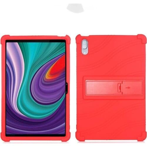 Liquid Silicone TPU Tablet Cover For Lenovo Xiaoxin Pad Pro 11.5" TB-J716F J607 J716 (2021) Anti-knock Tablet Case With Stand