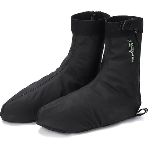 1Pair Winter Cycling Shoe Cover Foot Wear Warmer Outdoor Sports Overshoes Fleece Lining Waterproof Windproof 4Size
