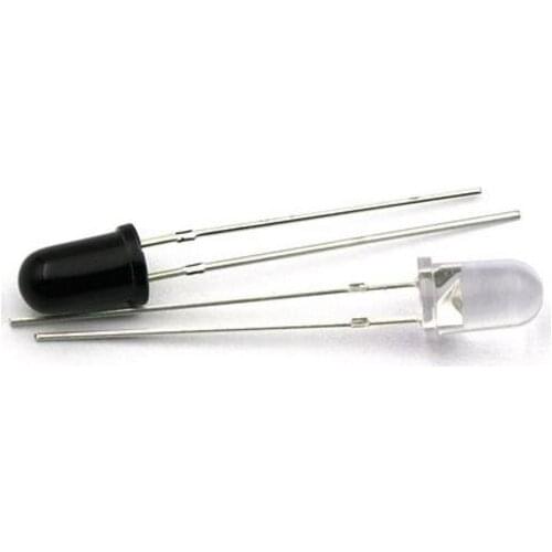 10pair 5MM Infrared LED 3MM IR Emitting & Receiving Diode F5 F3 emit receive transmit (10pcs Emitting + 10pcs Receiving)