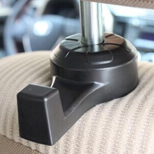 2Pcs Car Back Seat Hooks for Grocery Shopping Auto Vehicle Car Styling Hanger Car Rack Clip Headrest Hook Hot Selling Free Ship