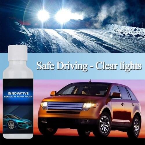 20ml Car Headlight Repair Fluid Scratch Remove Refurbishment Coating Oxidation Repair Polishing Car Light Repair Agent