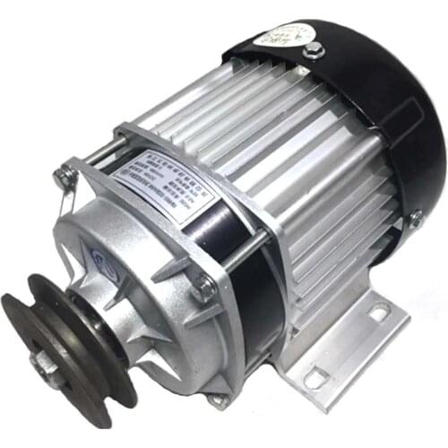 350W 500w 650W 750W DC 48V / 60v belt pulley brushless DC motor, electric bicycle motor, BLDC. BM1418ZXF