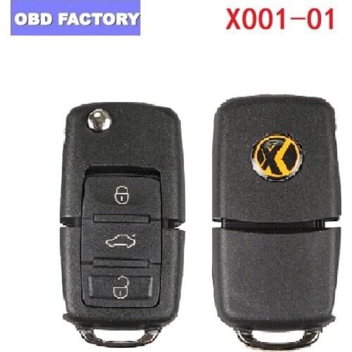 5Pcs For Volkswagen B5 Style Remote Key 3 Buttons Board X001-01 Wire Remote Key
