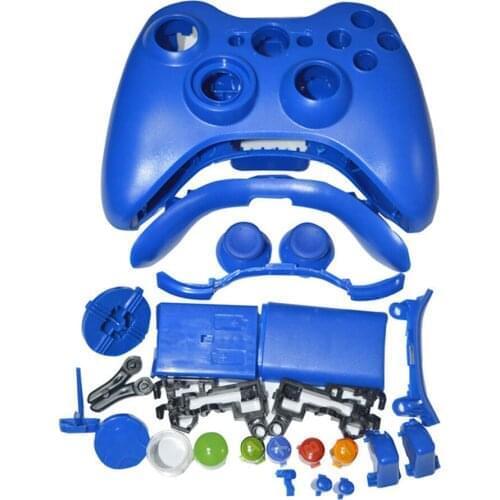 50 sets a lot Wireless Game Controller Hard Case Gamepad Protective Shell Cover Full Set With Buttons Analog Stick For XBox 360