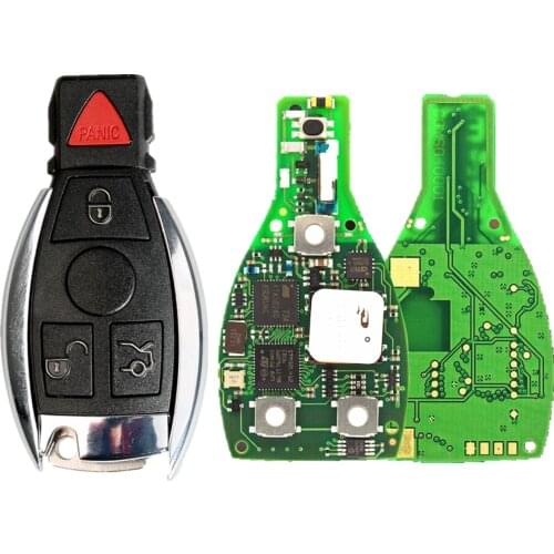 CG CGDI Keyless Go Smart BE Key CGDI MB FBS3 Keyless Smart Remote Key for Mercedes-Benz 315MHZ/433MHZ with Key Shell 3/4 Button