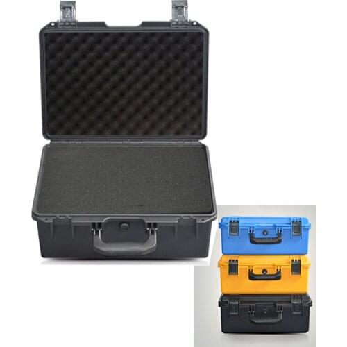 415x330x173mm Protective Safety Toolbox Equipment Instrument Tool Box Impact Resistant Tool Case Shockproof with Sponge