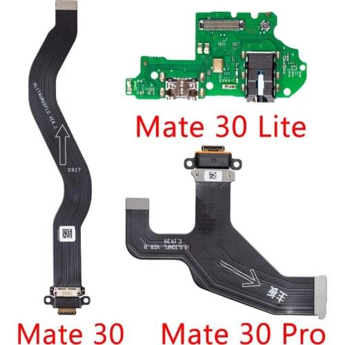 For Huawei Mate 30 Lite / Mate 30 Pro USB Charging Dock Port Plug Socket Jack Connector Charge Board Flex Cable