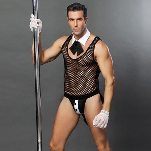Hot man tuxedo costume sexy exotic costume halloween costume lingerie
