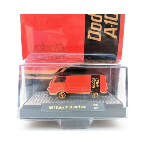 M2 1:64 1967 Dodge A100 Panel Van Alloy Metal Diecast Cars Model Toy Vehicles For Children Boy Toys gift
