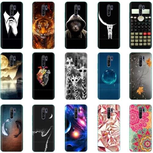 Soft Case for Xiaomi Redmi 9 Case Phone Cover for Xiaomi Redmi 9 8 Redmi9 Redmi8 Case Silicone Soft TPU Shell Fundas Back Cover
