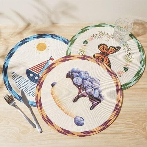 38cm PP Kitchen Table Insulation Pad Home Decoration Accessories Modern