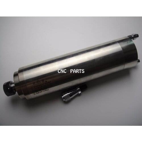 Constant power rate 2.2KW spindle water cooled 7.5A ER20 100-800HZ 3000-24000rpm AC380V,3PH for stone, steel working