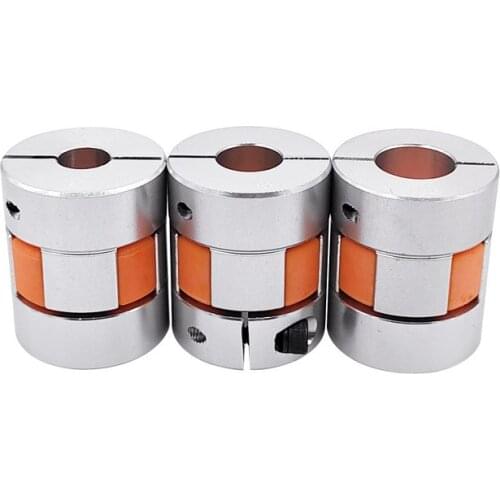 Freeshipping D25L30 Coupling shaft coupler Flexible Jaw Spider Plum Shaft Coupler 6.35/8/9.5/10/12mm stepper motor