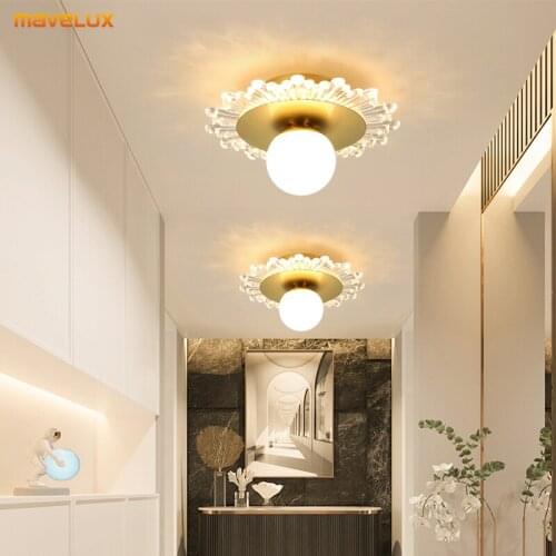 Modern LED Ceiling Lamp For Hallway Aisle Bedroom Living Room Dining Room Foyer Stairway Villa Gallery Office Indoor Home Lights