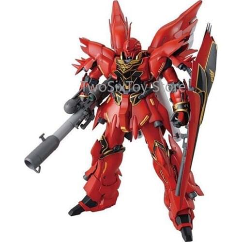 GaoGao Anime Mobile Suit Sinanju Gundam MSN-06S MG 1/100 Model Robot Puzzle Assembled DIY Action Figures Collection Toy Gift