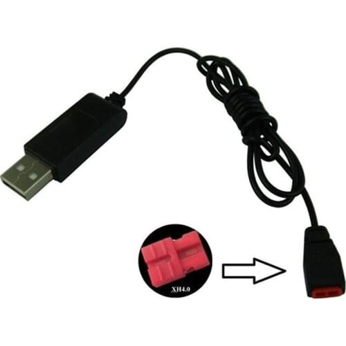 3.7V Lipo Battery Adapter Charger USB Interface for Syma X5HC X5HW X5HG X5A-1 XH4.0 Plug USB Charger