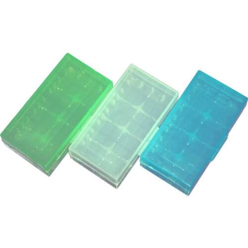 18650 battery box place the box storage box for 2pcs 18650 battery