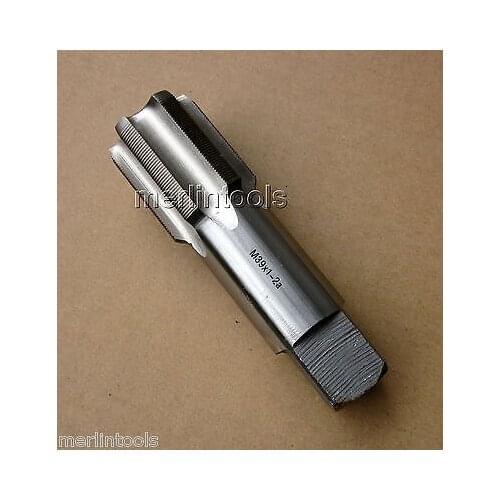 39mm x 1 Metric HSS Right hand Tap M39 x 1.0mm Pitch