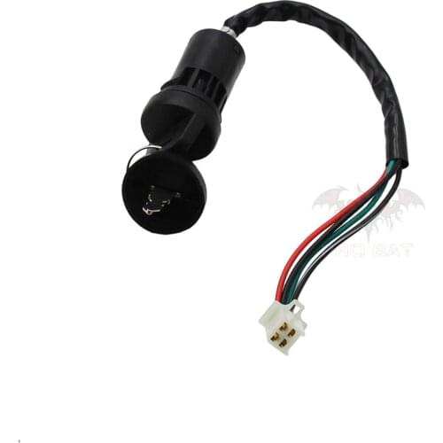 4 Wire Ignition Key Switch For 50cc 70cc 90cc 110cc 125cc150cc 200cc 250cc Quad ATV 4 Wheeler Go Kart TaoTao Kazuma Sunl