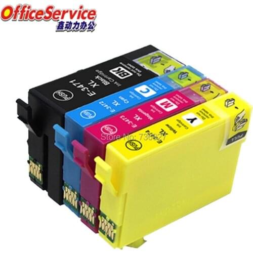 4X 34XL T3471 T3472 T3473 T3475 Compatible Ink Cartridge For Epson WorkForce Pro WF-3720DWF WF-3725DWF inkjet printer