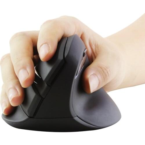 CHYI Vertical Mouse Ergonomic Gaming Mouse Bluetooth Wireless Optical Mice 2400DPI Adjustable PC Office Mice Mause For Laptop