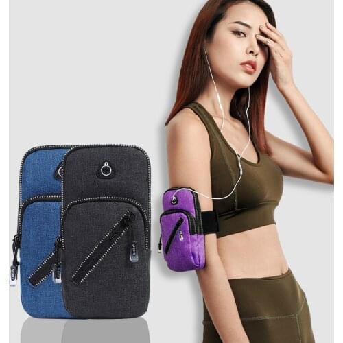 Cell Phone Pocket Sports Running Arm Band Bag Case Small Wallet Holder Outdoor Pouch On Hand Gym Wrist Cover For IPhone 11 6"7"