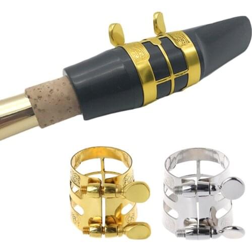 Clarinet E Alto Sax Rubber Bakelite Mouthpiece/Metal Ligature/Carved Ligature