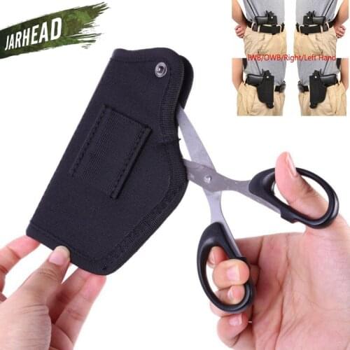 Gun Holster Concealed Carry Holsters Belt Metal Clip IWB OWB Holster Airsoft Gun Bag Hunting Articles For All Sizes Pistol