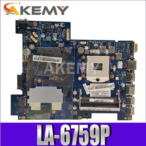 11013568 Laptop motherboard For Lenovo G470 HM65 Notebook Mainboard PIWG1 LA-6759P