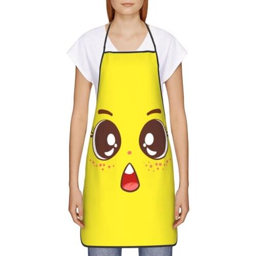 Cartoon Expression (8) Kitchen oil resistant wreath sexy kitchen apron school for Women 72*52cm