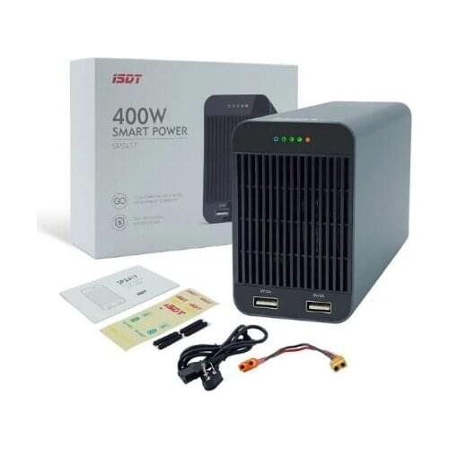 NEW ISDT SP2417 400W SP2433 800W Smart Control power with LED USB Charging for RC FPV Models DIY Toys