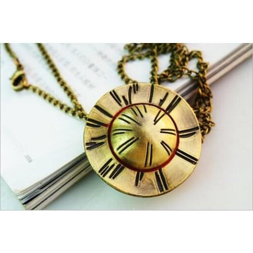 Wholesale 20 PCS/lot Straw hat children pendant gift quartz Modern hours Necklace pocket watches gift