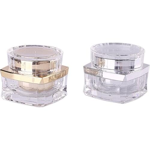Wholesale 5g/ 15g/30gCosmetic container Cream jar Makeup Bottle Face cream eye cream jar Empty Refillable bottle