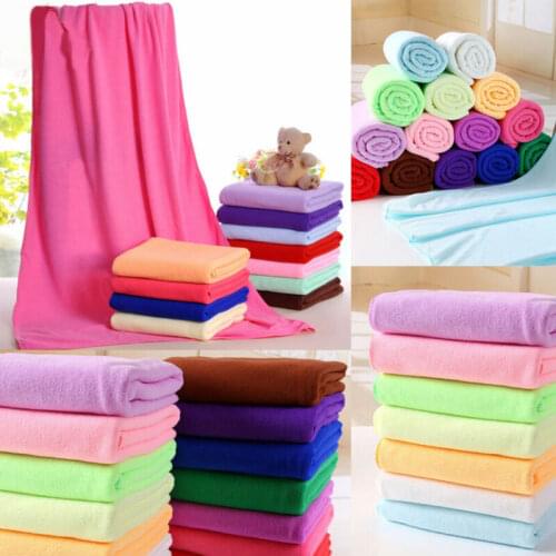 Bathroom Shower Towel 70x140cm Microfiber Absorbent Drying Bath Beach Towels Washcloth Swimwear Shower Bathtowel Cloth