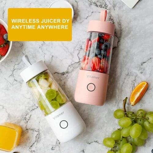 Portable Blender USB Mixer Electric Juicer Machine Smoothie Blender Vitamin Food Processor Personal Lemon Squeezer Orange Juicer