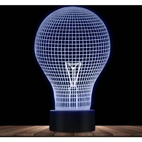 Light Bulb Novelty Lighting Electric Lamp Old-fashioned Technology Creativity Glowing Night Light Energy Efficient Table Lamp