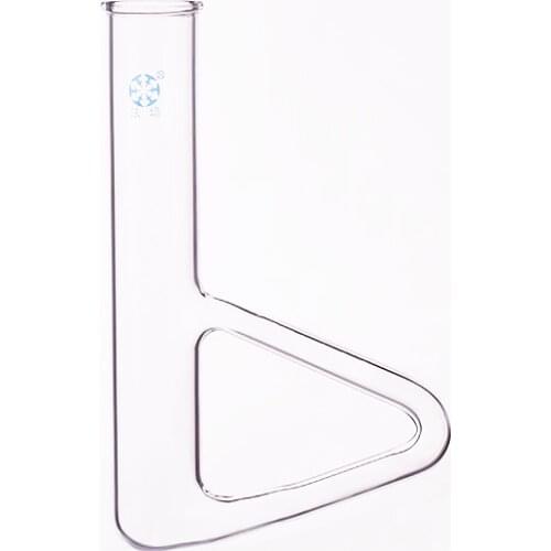 Triangle melting point tube Thide,O.D. 25mm,L. 150mm,Melting point measuring test tube,b-type tube,Tiller tube