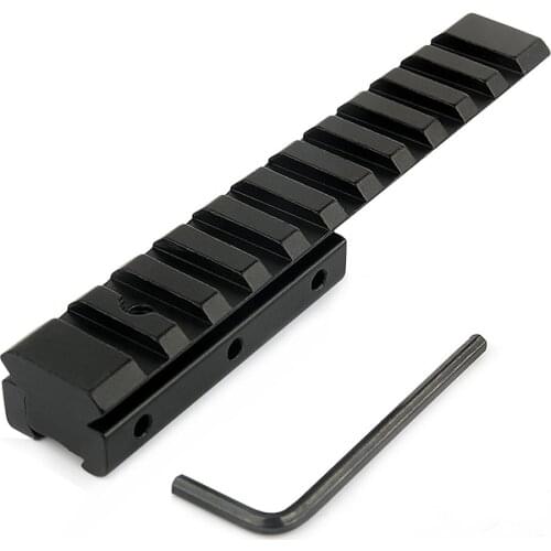 UniqueFire 125mm Long Extension 11mm to 20mm Scope Compatible Mount Base