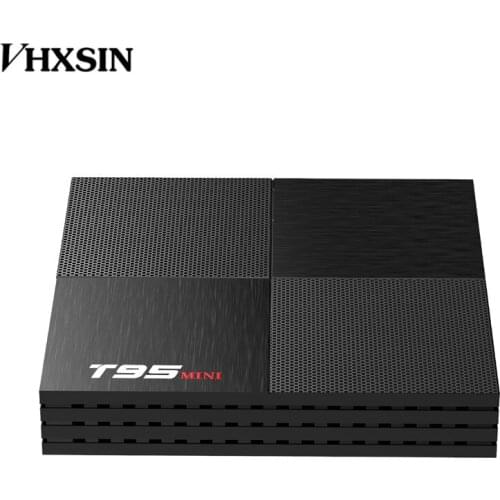 VHXSIN 50PCS/LOT T95 MINI Android 9.0 2GB 16GB Allwinner H6 Quad Core hd 100m lan Smart TV box