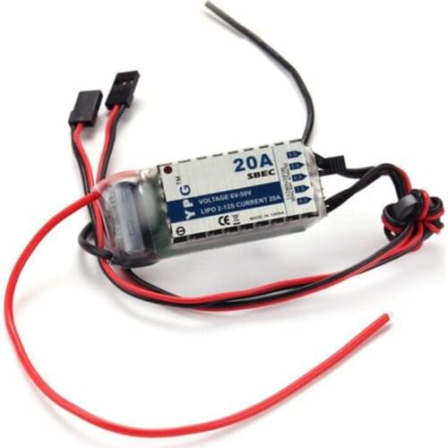 YPG 20A HV SBEC for RC Model Airplane No Programming Required Model Remote Control Toy YPG Series 20A SBEC Brushless ESC
