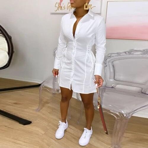 Women Shirt Dress