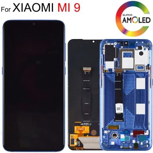 For xiaomi Mi 9 Mi9 LCD Display 6.39'' AMOLED Original LCD for xiaomi 9 LCD Display Touch Screen Digitizer Assembly