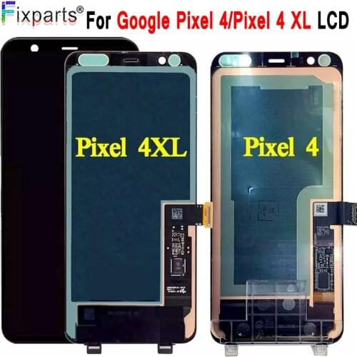 For 5.7" Google Pixel 4 LCD Display Touch Screen Digitizer Assembly For Google Pixel 4 XL LCD Pixel4 Pixel 4 XL LCD Replacement