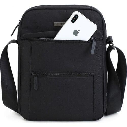 Spring 2020 new mens bag leisure single shoulder shoulder shoulder backpack large capacity 9.7 inch iPad computer bag