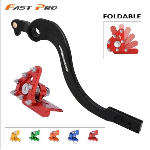 Motorcycle CNC Aluminum Rear Foot Brake Pedal Lever For Honda CRF250X CRF 250X 2004-2017 CRF450X CRF 450X 2005-2019