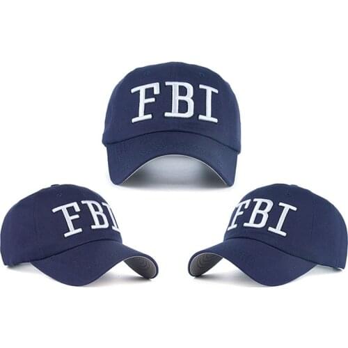 HOT Fashion FBI Cap Outdoor Hat 4 Panel Baseball Hat Brand Cap Bone FBI For Men High Quality Tactical Cap Hat