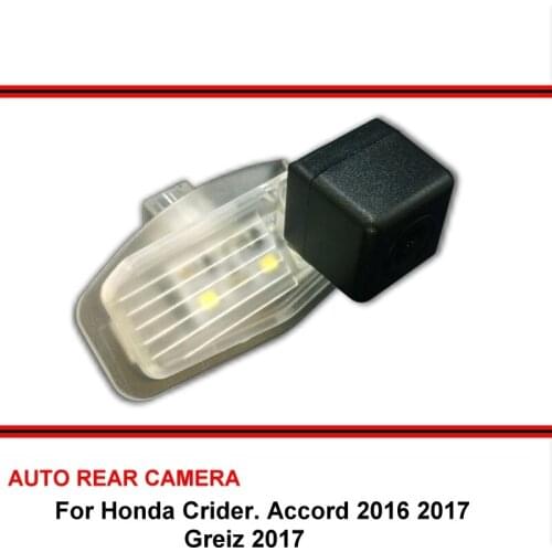 For Honda Crider Accord Greiz Greiz City 2016-2019 Car Waterproof Night Vision reverse Rear View Reversing Backup Camera
