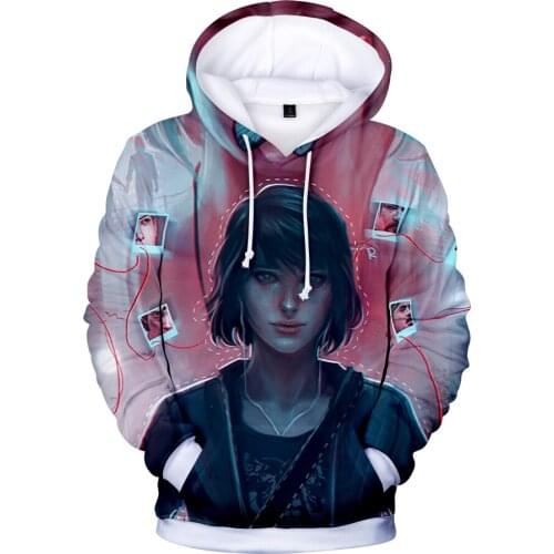 Hot Sale 3D Life is Strange Hoodies sweatshirts 3D Clear pattern Funny Beautiful casual hooded xxs-4xl Women/men Cool Pop Coats