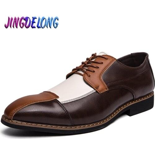 Classic Men Formal Shoes Handwork Leather Men Dress Shoes Fashion Lace Up Mans Footwear Comfortable Men Moccasins Big Size 38-48