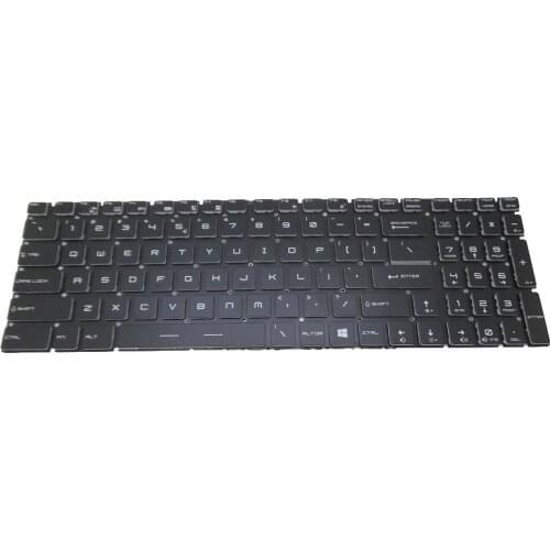 Crystal Backlit Keyboard For MSI GE72 2QL 6QF 6QC 6QD 6QL PE60 2QE 6QD 6QE PE70 2QE 6QD PE72 7RD GL62 6QE GL62M 7RDX US JP UK